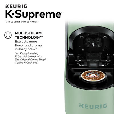 Keurig K-Supreme Single Serve K-Cup Pod Coffee Maker, MultiStream  Technology, Silver Sage - Yahoo Shopping