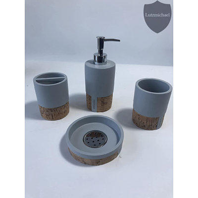 4 piece stone set Bathroom Accessories