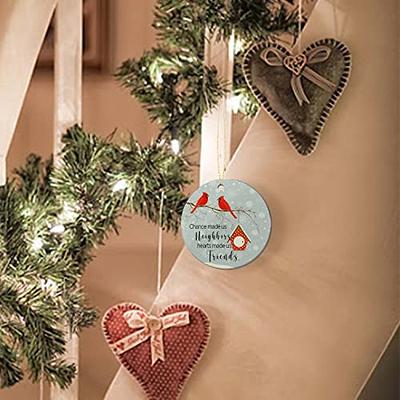 BEST NEIGHBORS Christmas gift Ceramic Ornament, Zazzle