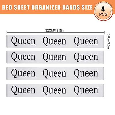 Bed Sheet Organizers and Storage Sheet Keeper Closet Organization