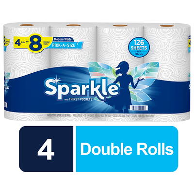 Bounty White, Select-A-Size Paper Towels (12 Double Rolls) 003077206130 -  The Home Depot