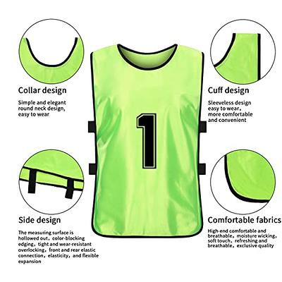 Custom Logo Football Vest Soccer Pinnies Jerseys Quick Drying Team