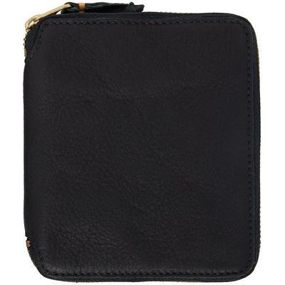 MISBHV Black & Off-White Monogram Zip Wallet