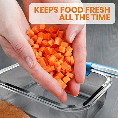 Superio Food Storage Containers, Airtight Leak-Proof Meal Prep Square