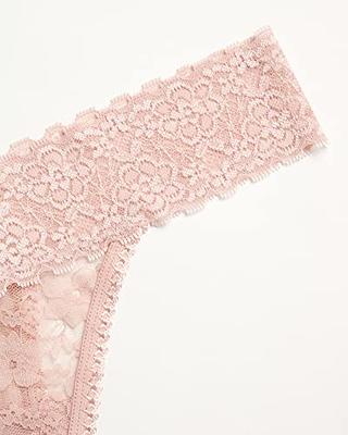 Jessica Simpson Lace Trimmed Panties Small Pink