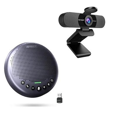  Audio Bluetooth Webcam with mic for desktop, Computer