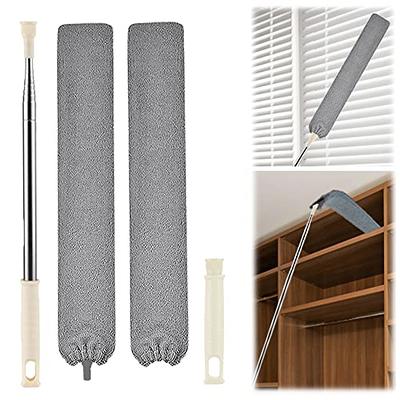 Novetwel Retractable Gap Dust Cleaner, Microfiber Hand Duster, Under Fridge  & Appliance Duster, Telescopic Dust Brush for Wet and Dry, Cleaning Tools  for Home Bedroom Kitchen Gray - Yahoo Shopping