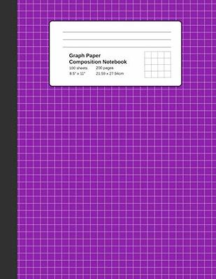 Graph Paper Composition Notebook with Multiplication Chart 15x15 (Coral  Cover): Math Graph Paper Notebook, Quad ruled Paper, 4 Squares per Inch,  120 Large Sheets , 8.5 x 11 - Yahoo Shopping