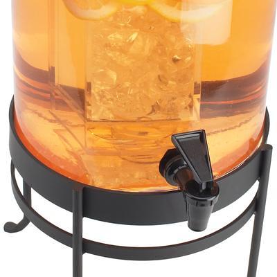 Cal-Mil 1580-2-13 2 Gallon Soho Beverage Dispenser-Black