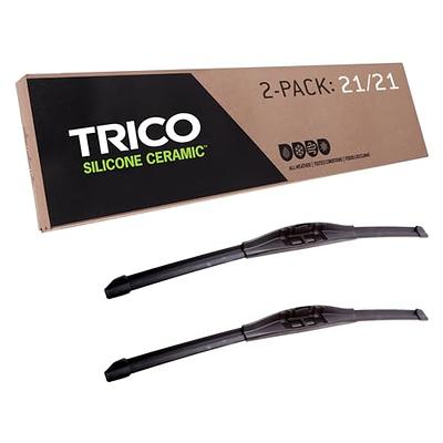 TRICO Silicone Ceramic Automotive Replacement Windshield Wiper Blade,  Ceramic Coated Silicone Super Premium All Weather includes 21 inch & 21  inch Beam blades for Select Vehicle Models (90-2121) - Yahoo Shopping