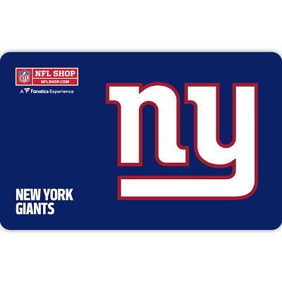 New York Giants NFL Shop eGift Card ($10 - $500) - Yahoo Shopping