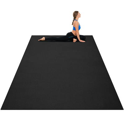 Philosophy Gym Exercise Equipment Mat, 30 x 60-inch, 6mm Thick, High Density  PVC Gym Floor Mat Black - Yahoo Shopping