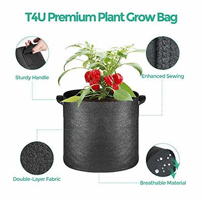 Anwenk 10 Gallon Potato Grow Bags with Flap Velcro Window and Handles  Garden Vegetable Grow Bags Breathable Nonwoven Potato Tomato Veggies Flower Planter  Bag Large, 2Pack - Yahoo Shopping