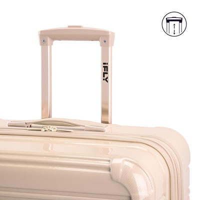 Ifly Hardside Spectre Versus Clear Carry-On Lugagge, 20 inch, Silver