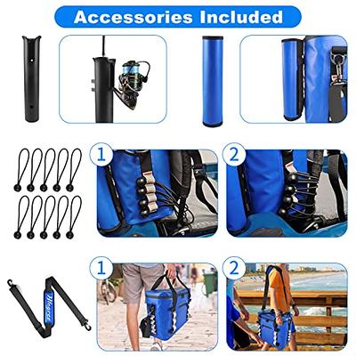 HLOGREE Kayak Cooler with Fishing Rod Holder,Fishing Cooler with Rod Holders ,Kayak Cooler Behind Seat Rod Holder,Cooler for Fishing,Seat Back Kayak  Cooler Bag for Fishing,Kayaking,Camping - Yahoo Shopping