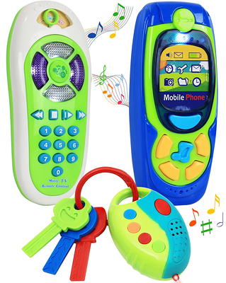 Music Smart Remote Control Key Toys Fake Car Toys With Sound And Lights Keys  Travel Entertainment And Education Key Toys Baby Sound Toys