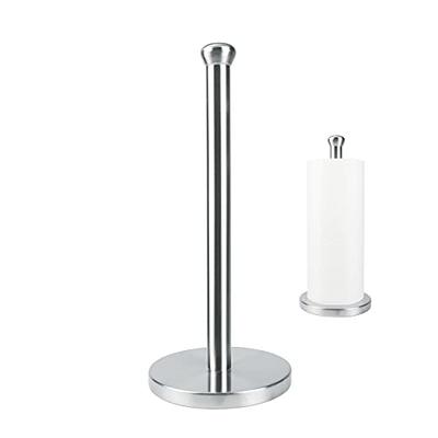 Umbra Black Metal Freestanding Paper Towel Holder in the Paper Towel Holders  department at