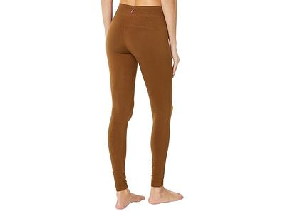 YUNOGA Women's Buttery Soft 21 Inseam Yoga Pants, High Waisted Tummy  Control Workout Running Capri Leggings