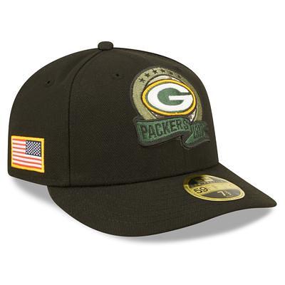 Men's New Era Gold Green Bay Packers Omaha 59FIFTY Hat