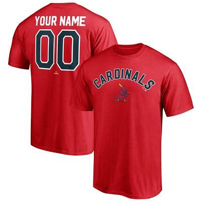 Louisville Cardinals Fanatics Branded Basic Arch T-Shirt - Black