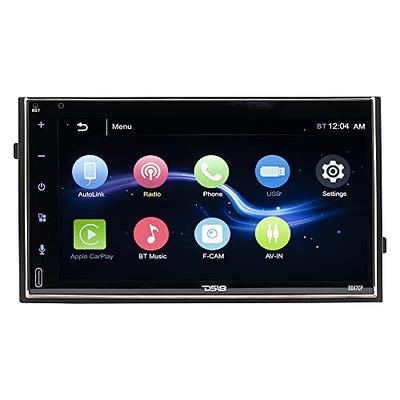 DS18 DDX7CP 7 Car Stereo Touchscreen Double-Din Headunit with Bluetooth,  Apple Car Play, Mirror Link Android, Digital Multimedia Bluetooth, AUX,  USB, MP3, AM/FM Car Radio Receiver with Remote Control - Yahoo Shopping