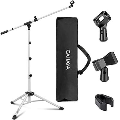 Adjustable Microphone Stand Boom Arm Mic Mount Quarter-turn Clutch Tripod  Holder Audio Vocal Stage 