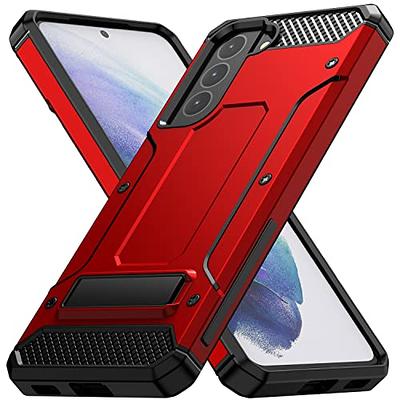 MMHUO for Samsung Galaxy S21 Case,Dual Layer Military Grade Drop Protection  Galaxy S21 Case with Built in Kickstand Shockproof Protective Phone Case  for Samsung Galaxy S21 5G,Red - Yahoo Shopping