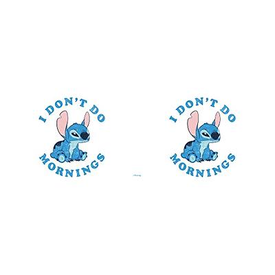 Disney Coffee Cup - Stitch - I Don't Do Mornings