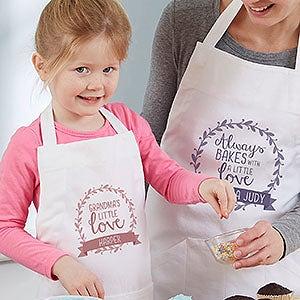 BeeGreen Kids Apron 2 Pack Cooking Aprons with Adjustable Strap Kids  Kitchen Aprons with Front Pocket for Girls Toddler Painting Baking Artist