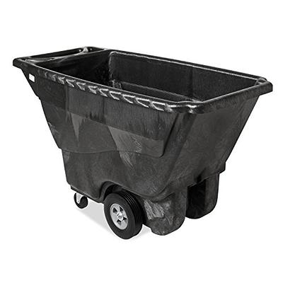 USE Heavy Duty Outdoor Recycling Bin Cart with Premium Rubber Wheels -  Holds 400+ Pounds in the Recycling Bins department at