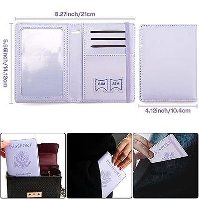 Deziliao Passport Holder,Passport Holder Card Slots