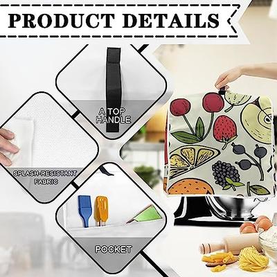 Kitchen Aid Mixer CoveR Pockets,Kitchen Stand Mixer Cover Compatible 5-8  Quart