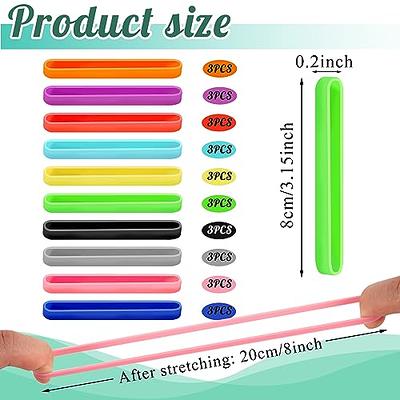 200 Pcs Rubber Elastic Bands 3.15 Inches(8cm), Sturdy Stretchable