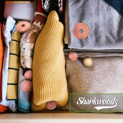 Sharkwoods Cedar Blocks for Clothes Storage 50 Pack, 30 Cedar Rings & 20  Cedar Balls 100% Natural Aromatic Cedar Accessories for Closets & Drawers