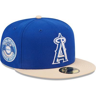 Men's New Era Light Blue Los Angeles Angels 59FIFTY Fitted Hat