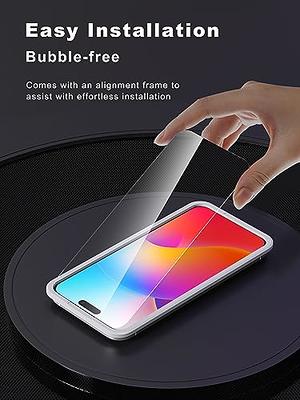 JETech Full Coverage Screen Protector for iPhone 13/13 Pro 6.1-Inch, Black  Edge Tempered Glass Film with Easy Installation Tool, Case-Friendly, HD  Clear, 3-Pack – JETech Official Online Store