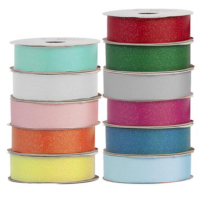 Offray Ribbon, Metallic Red 1 1/2 inch Grosgrain Polyester Ribbon, 9 feet -  Yahoo Shopping