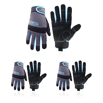 Work Gloves Men & Women, Utility Mechanic Working Gloves Touch