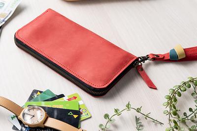 Leather Wallet Women Leather Zip Wallet Personalized Womens 