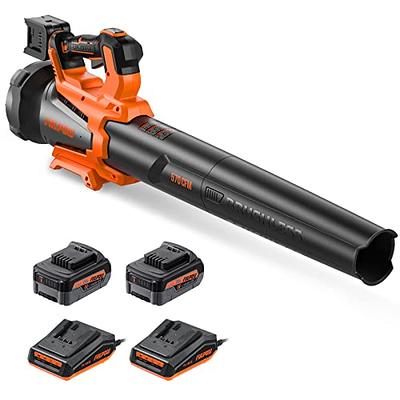 Blütezeit 21V Cordless Leaf Blower, 320CFM 150MPH Electric Battery