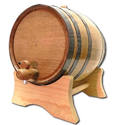 5 Gallon Oak Barrel - Wooden Whiskey Barrel Wine Barrel - for The Home  Brewer, Distiller, Wine Maker - New American Oak Barrel for Aging Whiskey