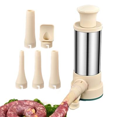 Huanyu Manual Meat Grinder Sausage Stuffer Filler Hand Crank