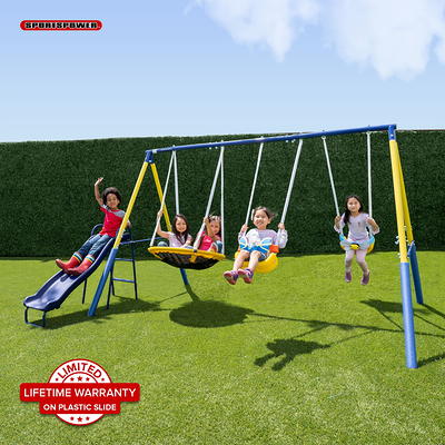  Sportspower Deluxe Kids Outdoor Flying Saucer Swing