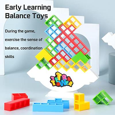 32PCS Tetra Tower Fun Balance Stacking Building Blocks Board Game