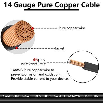 GELRHONR DC 8mm Y Splitter Solar Panel Cable, 14AWG DC7909 Y