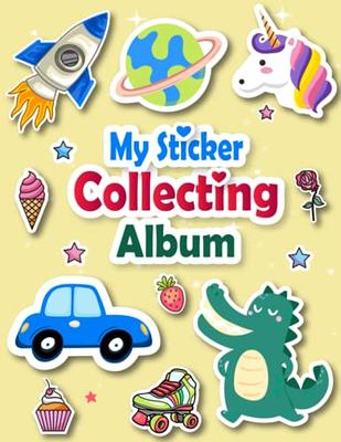 My Sticker Album: Blank Sticker Collection Book For Boys Girls Kids (Blank Sticker  Collecting Book) - Yahoo Shopping