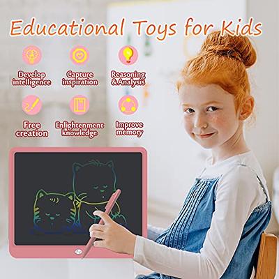 Toy - Gift for 3 4 5 6 7 8 9 Years Old Girl Boy,LEYAOYAO LCD Drawing Tablet  for Kids with Bag Doodle Board,Sketch Pads for Drawing Kids Writing Etch a  Pads,Travel