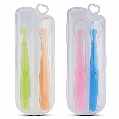 Parent's Choice BPA Free Soft Tip Feeding Spoons, 6 Pack Multi-Color