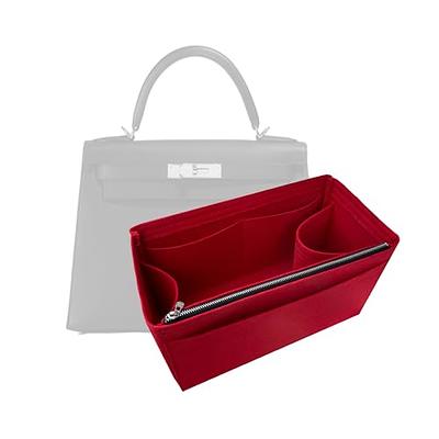  Zoomoni Premium Bag Organizer for Hermes Kelly Pochette  (Handmade/20 Color Options) [Purse Organiser, Liner, Insert, Shaper] :  Handmade Products