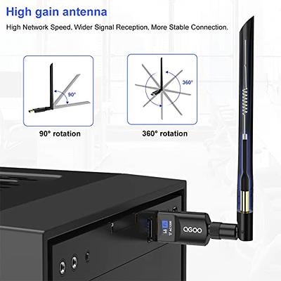 axGear 5Ghz WiFi Wireless Dongle HDMI Mini Extender With Transmitter and  Receiver